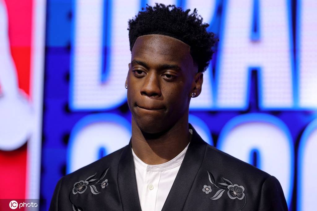 NBA选秀大会:奇才状元签摘迪班萨 皮特森榜眼
